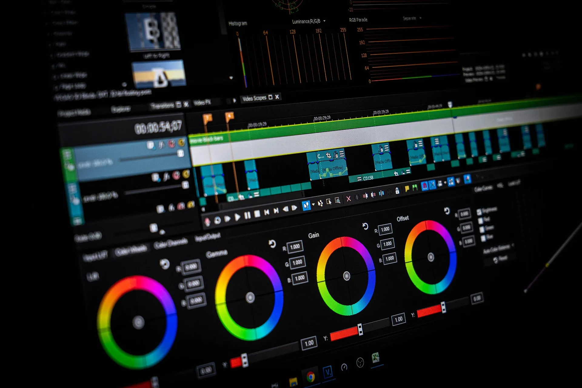 Studio streaming workspace