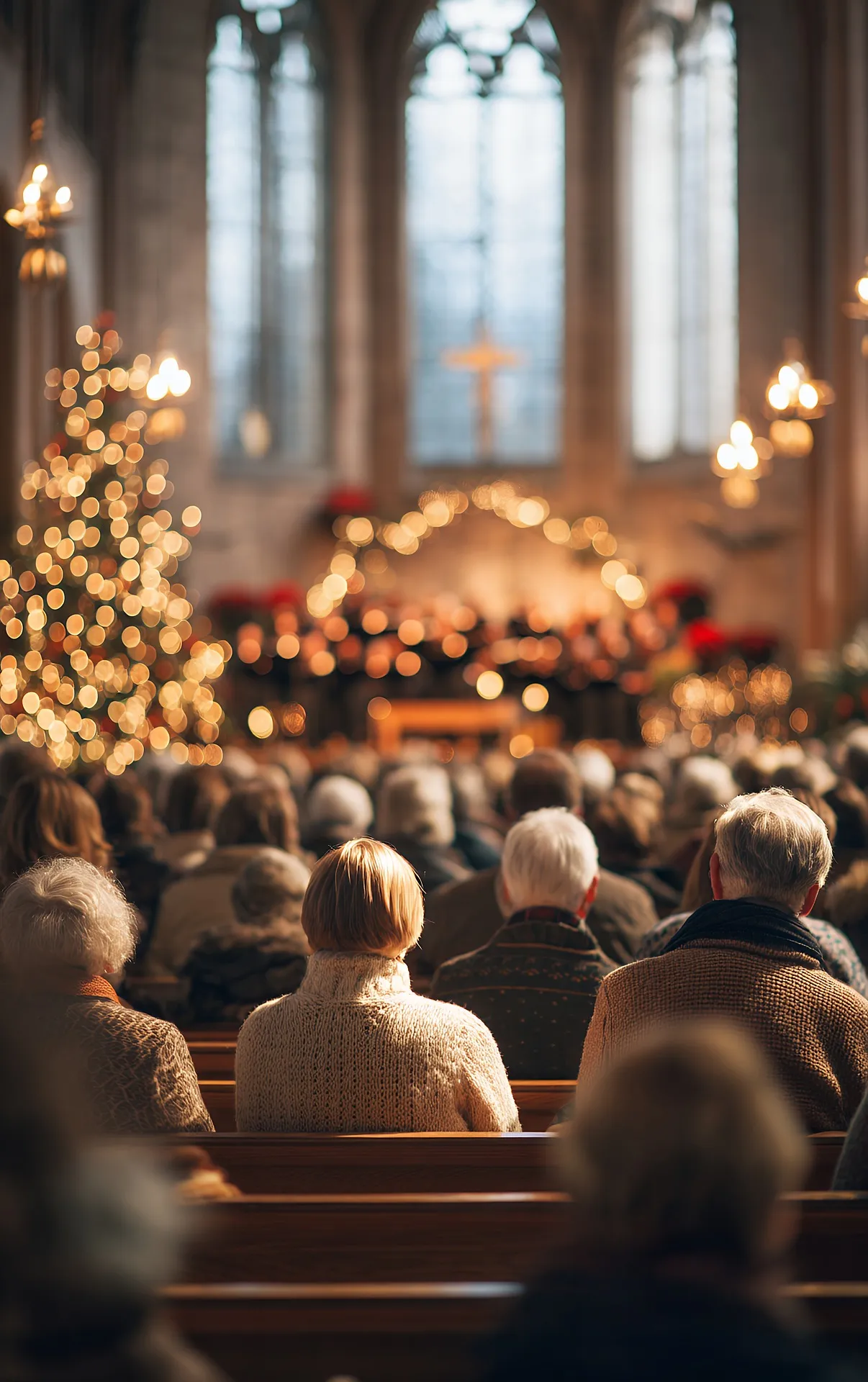 Faith organization worship service